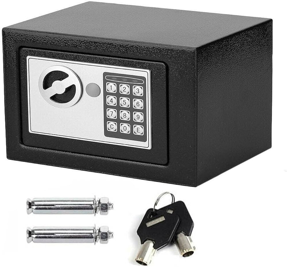خزنة بكود رقمي ومفاتيح - Coffre Fort